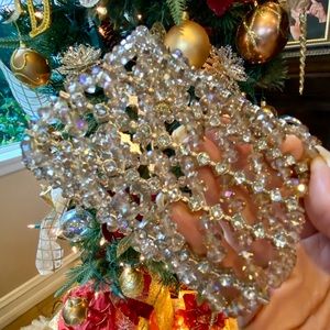 Crystal cuff bracelet